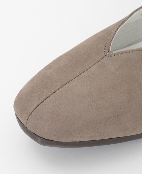《追加》Vカットフラットシューズ 詳細画像 グレイッシュベージュ 12