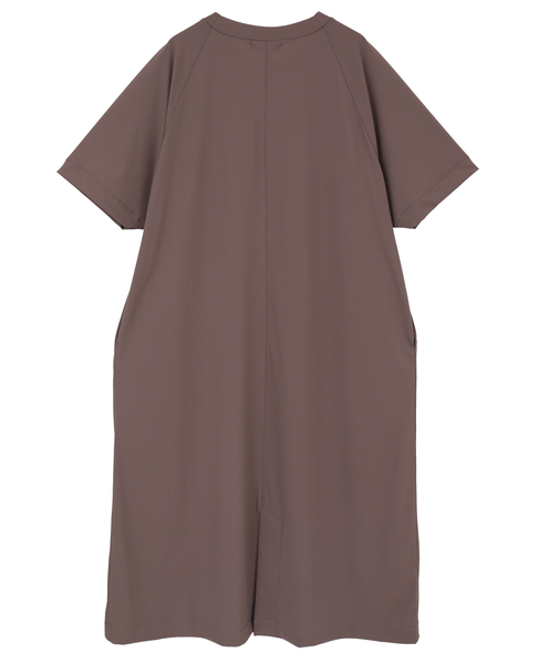 【Allease/オールイーズ】ドルマンワンピース 詳細画像 ブラウン 2