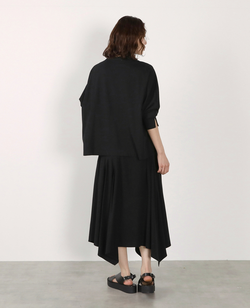 【LOURMARIN】Vネックドルマンカーデ 詳細画像 ブラック 9