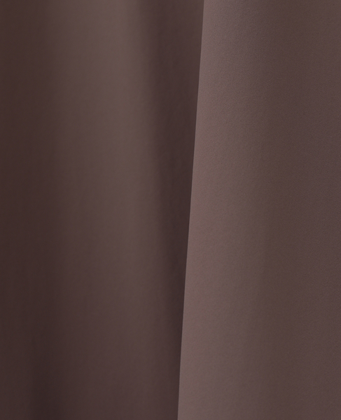 【Allease/オールイーズ】ハーフスリーブジップ 詳細画像 ブラウン 7