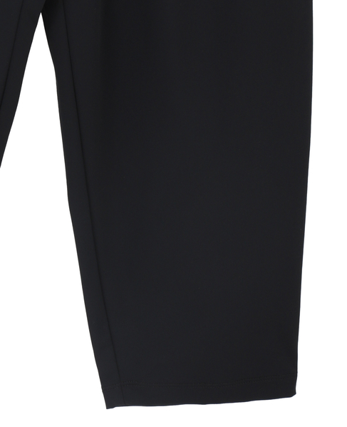 【Allease/オールイーズ】テーパードイージーパンツ 詳細画像 ブラック 5