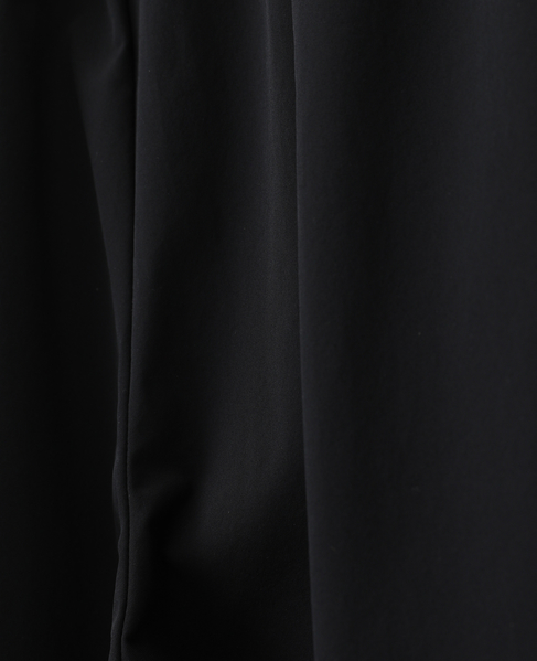 【Allease/オールイーズ】テーパードイージーパンツ 詳細画像 ブラック 6