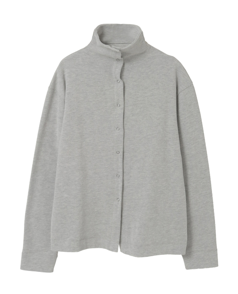 2WAYハイネックカーデ＆プルオーバー 詳細画像 トップグレー 10