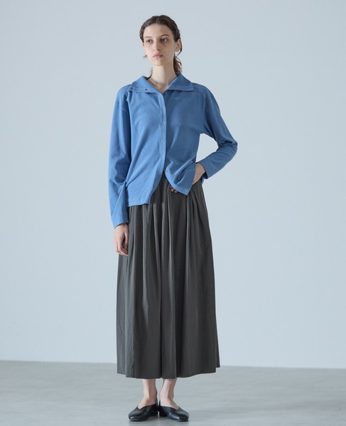 2WAYハイネックカーデ＆プルオーバー 詳細画像 ブルー 2