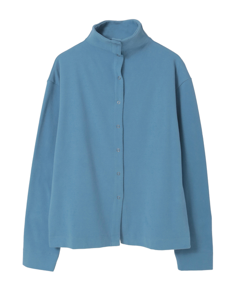 2WAYハイネックカーデ＆プルオーバー 詳細画像 ブルー 4