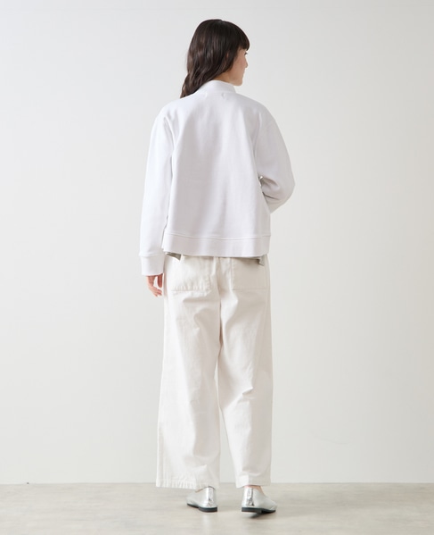 ジップアップカットブルゾン 詳細画像 オフホワイト 5