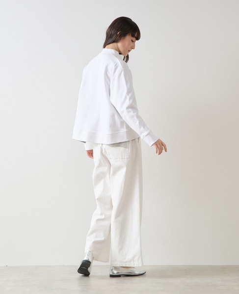 ジップアップカットブルゾン 詳細画像 オフホワイト 6