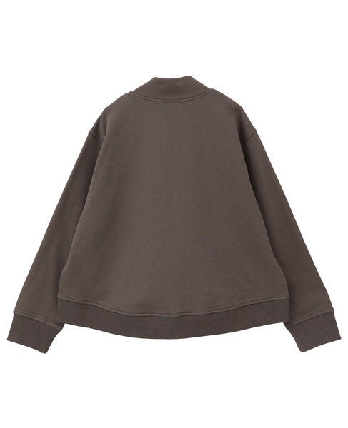 ジップアップカットブルゾン 詳細画像 モカ 11