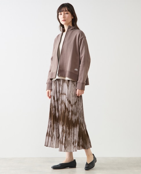 ジップアップカットブルゾン 詳細画像 モカ 2