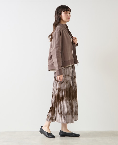 ジップアップカットブルゾン 詳細画像 モカ 7