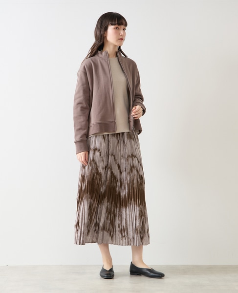 ジップアップカットブルゾン 詳細画像 モカ 8