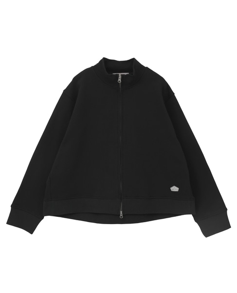 ジップアップカットブルゾン 詳細画像 ブラック 3
