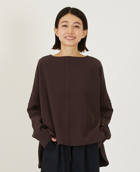 ワイドリラックスカットプルオーバー 詳細画像 ブラウン 1