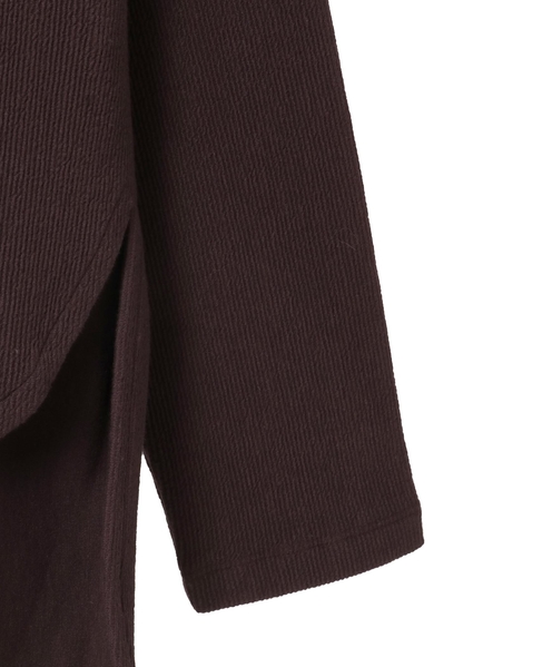 ワイドリラックスカットプルオーバー 詳細画像 ブラウン 13