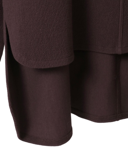 ワイドリラックスカットプルオーバー 詳細画像 ブラウン 14