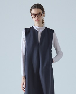 ボトルネックプルオーバー