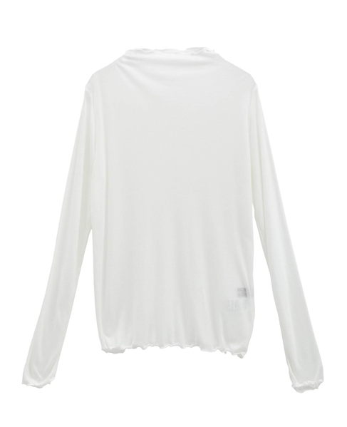 ボトルネックプルオーバー 詳細画像 オフホワイト 4