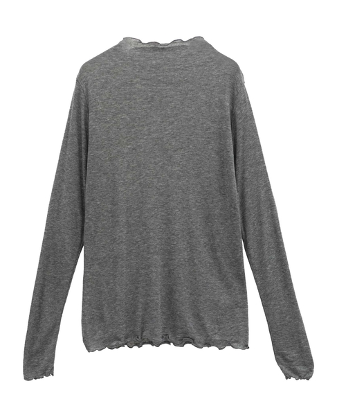 ボトルネックプルオーバー 詳細画像 トップグレー 11