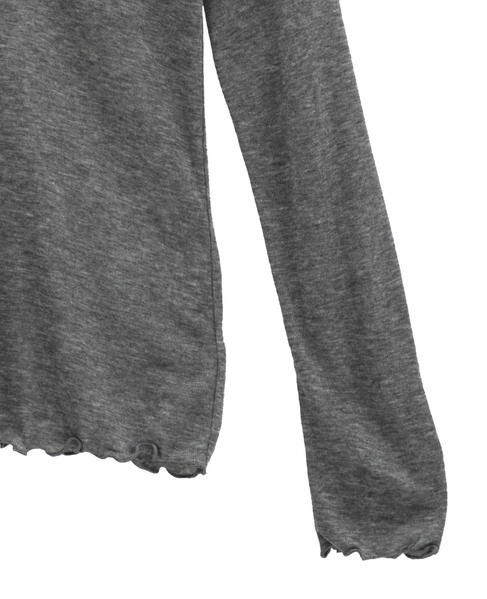 ボトルネックプルオーバー 詳細画像 トップグレー 13