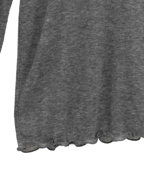 ボトルネックプルオーバー 詳細画像 トップグレー 14