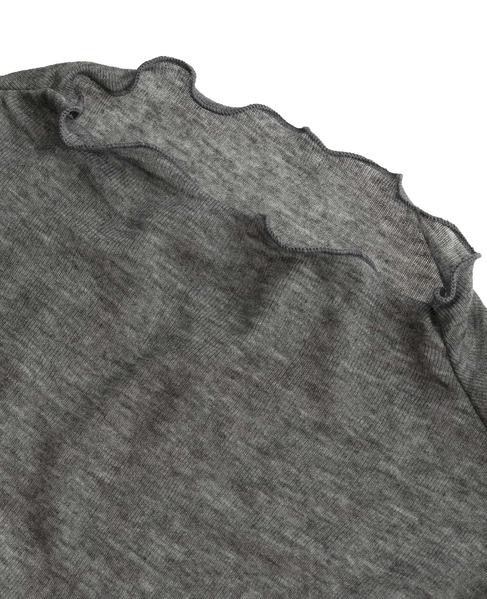 ボトルネックプルオーバー 詳細画像 トップグレー 15