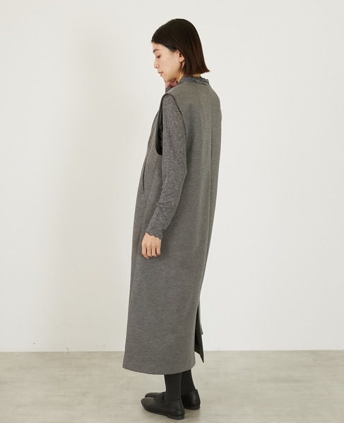 ボトルネックプルオーバー 詳細画像 トップグレー 5