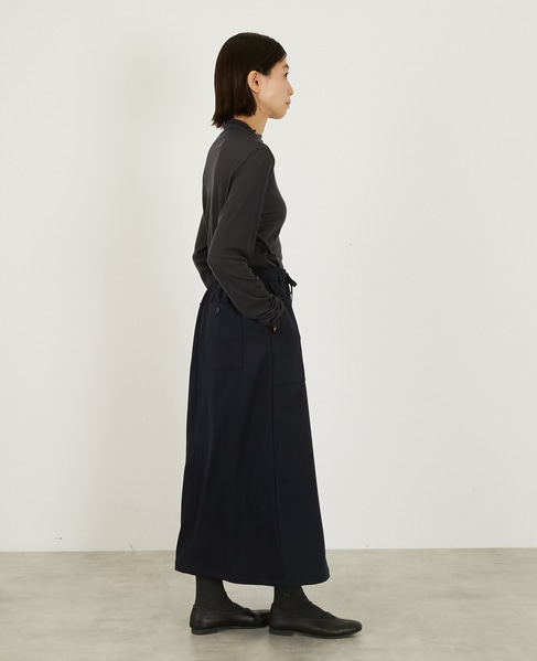 ボトルネックプルオーバー 詳細画像 チャコールグレー 6