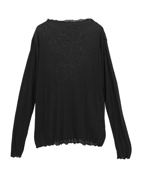 ボトルネックプルオーバー 詳細画像 ブラック 8