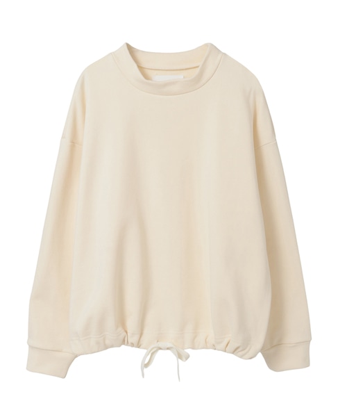 【LOURMARIN】裾ドロストプルオーバー 詳細画像 クリーム 10