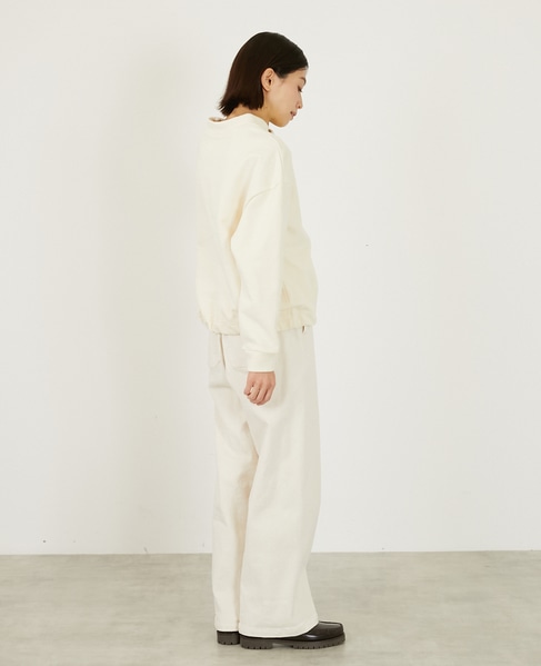 【LOURMARIN】裾ドロストプルオーバー 詳細画像 クリーム 5