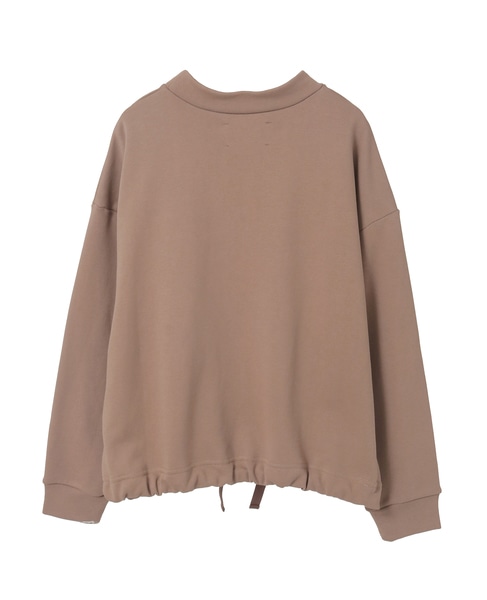 【LOURMARIN】裾ドロストプルオーバー 詳細画像 モカ 10