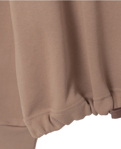 【LOURMARIN】裾ドロストプルオーバー 詳細画像 モカ 13