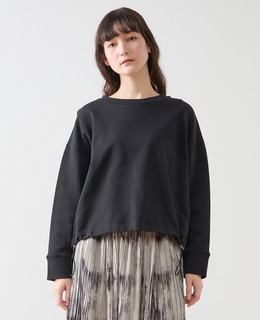 クルーネックカットプルオーバー