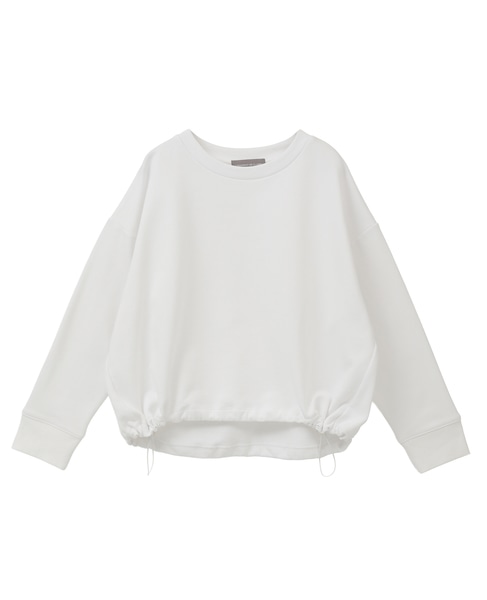 クルーネックカットプルオーバー 詳細画像 オフホワイト 10