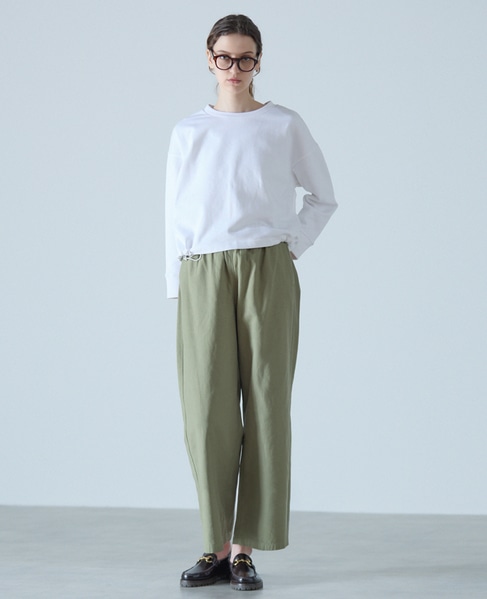 クルーネックカットプルオーバー 詳細画像 オフホワイト 2