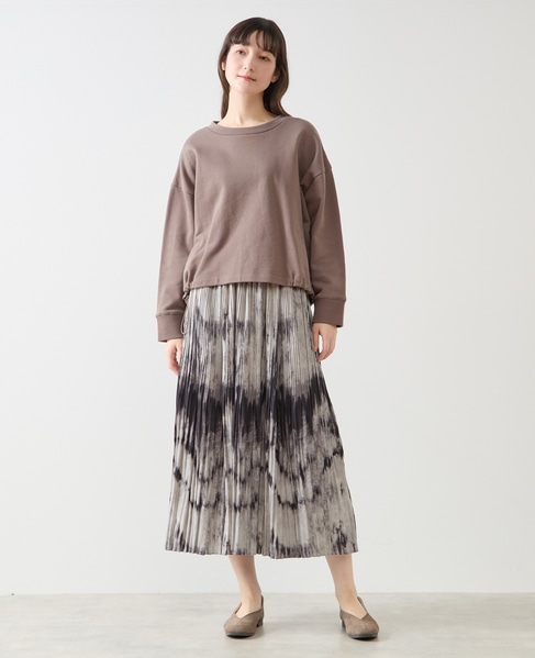 クルーネックカットプルオーバー 詳細画像 モカ 2