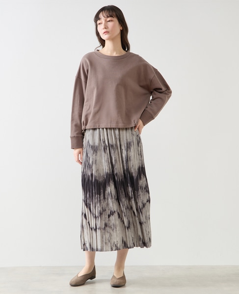 クルーネックカットプルオーバー 詳細画像 モカ 8