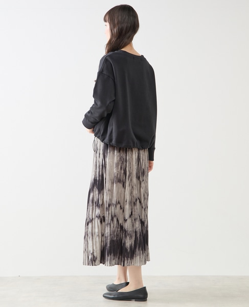 クルーネックカットプルオーバー 詳細画像 ブラック 5