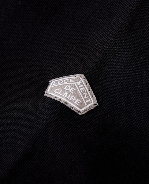 《定番》ラウンドヘムロングスリーブTシャツ 詳細画像 ブラック 10