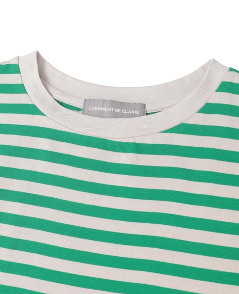 リラックス5分袖Tシャツ 詳細画像 グリーン 14