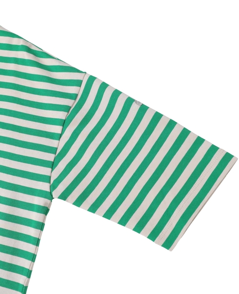 リラックス5分袖Tシャツ 詳細画像 グリーン 15