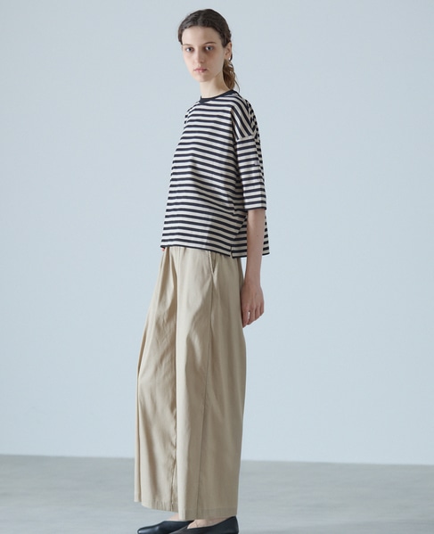 リラックス5分袖Tシャツ 詳細画像 ブラック 2