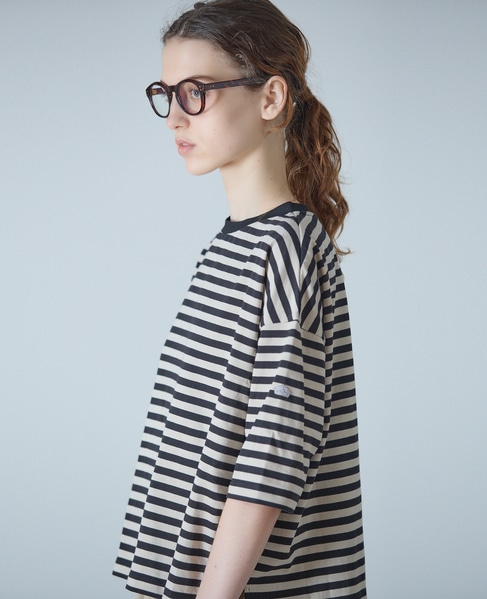 リラックス5分袖Tシャツ 詳細画像 ブラック 3