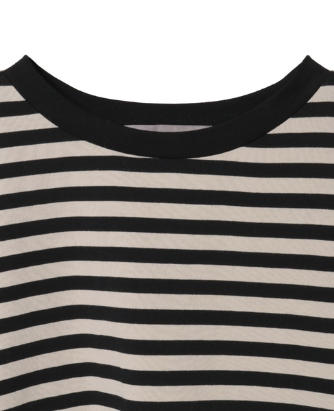 リラックス5分袖Tシャツ 詳細画像 ブラック 6