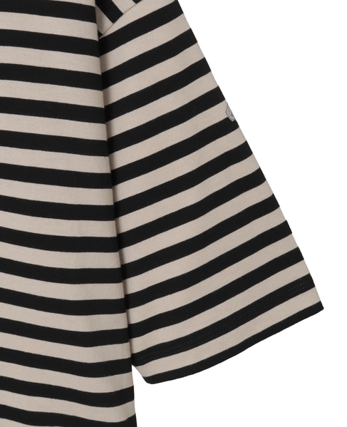 リラックス5分袖Tシャツ 詳細画像 ブラック 7