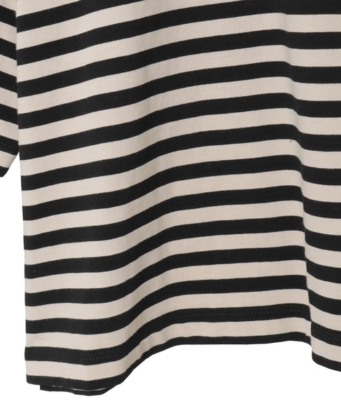 リラックス5分袖Tシャツ 詳細画像 ブラック 8