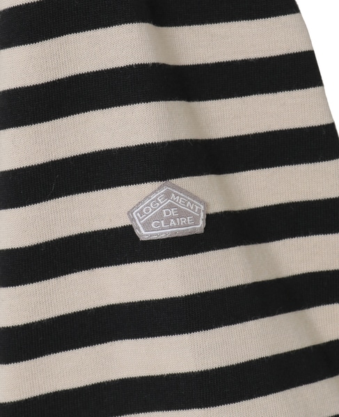 リラックス5分袖Tシャツ 詳細画像 ブラック 9