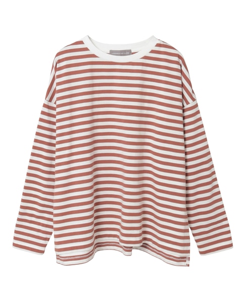 リラックス長袖Tシャツ 詳細画像 ブラウン 11