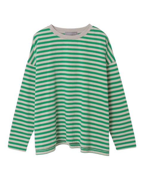 リラックス長袖Tシャツ 詳細画像 グリーン 12