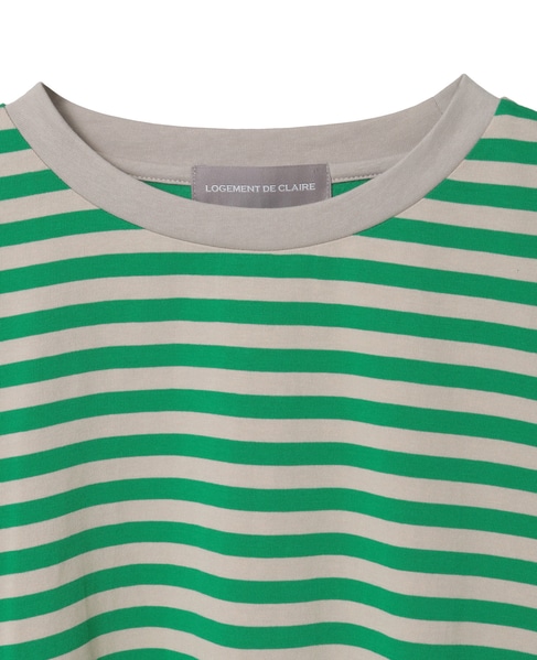 リラックス長袖Tシャツ 詳細画像 グリーン 14